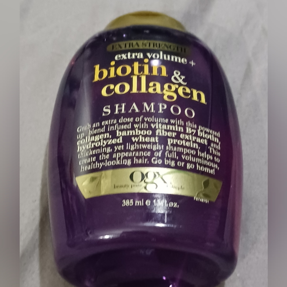 NEW!! OGX Biotin & Collagen Shampoo 13oz